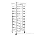 Stainless Structure Steel Bakery Trolley Bread Dolly